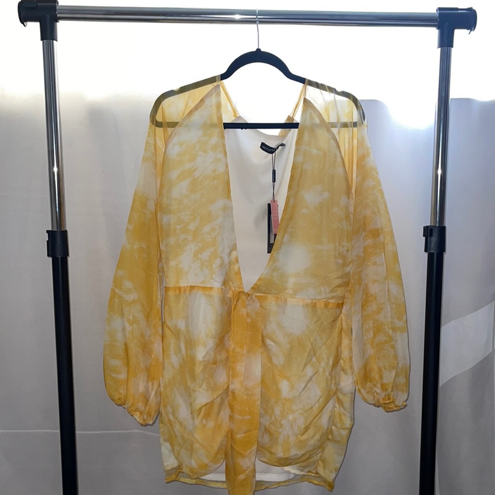 PrettyLittleThing Yellow Dress